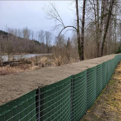 5mm MIL7 Heavy Duty Hot Dip Galvanized Quân sự phòng thủ pháo đài rào cản