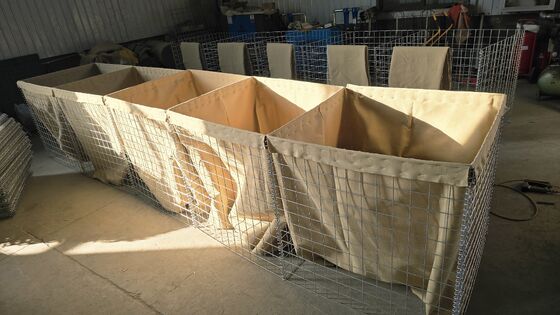 Tường phòng thủ Bastion Quân sự Địa kỹ thuật Ả Rập Lắp đặt nhanh chống va đập Khả năng sản xuất