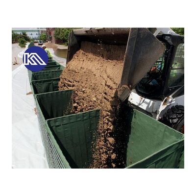 Galfan phủ công suất nặng chống nổ hàng rào phòng thủ Gabion Blast Wall