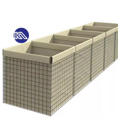Rào cản kiểm soát lũ Blast Wall chất lượng cao mạ thép Bức tường phòng thủ xung quanh an ninh hàng rào phòng thủ
