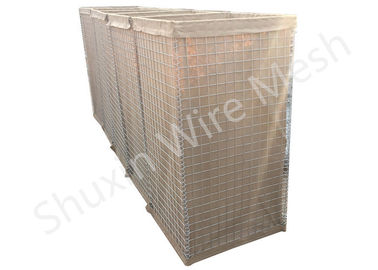 SX - 1 / Tường cát quân sự Bảo vệ hàng rào bảo vệ bằng vải địa kỹ thuật Dia vải 4.0mm Dia