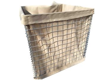 Các loại khác nhau Pháo đài hàng rào Mil1-Mil 10 Hesco với 3 dây lò xo 4 mm