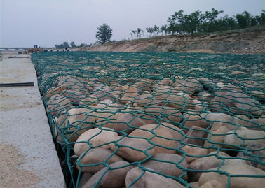 Tường lưới bằng đá bền, giỏ tường Gabion cho xây dựng dân dụng
