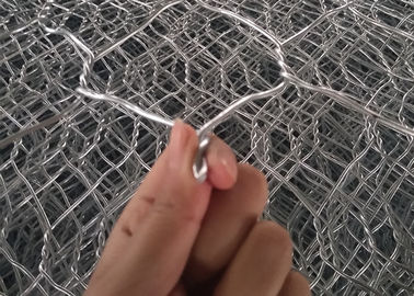 Lồng hình lục giác lồng đá, lồng hộp kim loại đầy đá