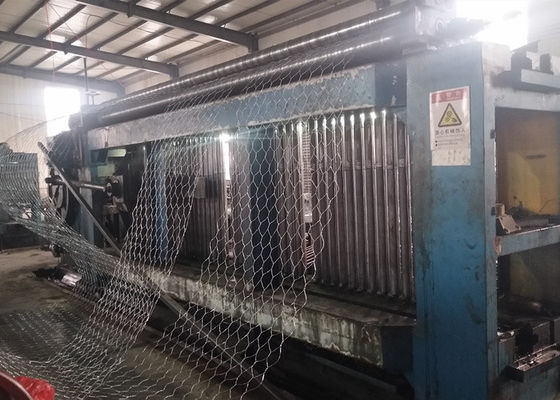 Giỏ Gabion cao cấp 80x100mm Màng sợi xoắn kép ≥300g/m2 Hộp tường gạch nhôm