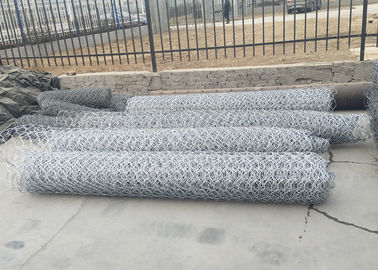 Heavy Duty Gabion Basket For Soil Erosion Control Woven Mesh Wire Easy Assembly Bộ đệm gỗ