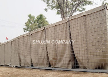3''x 3 '' Hình dạng lỗ vuông của quân đội Hàng rào quân sự cho bảo mật trang web tiêu chuẩn