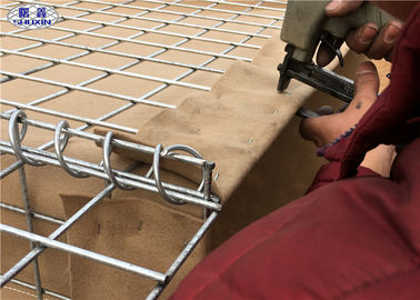 Rào chắn quân sự Hesco Hộp hàn Gabion cho trường bắn quân sự