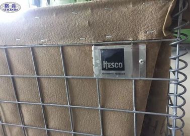 Hesco Sand Fills Rào chắn an ninh Chu vi Hesco Bastion Concertainer