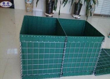 Rào chắn cát Hesco mạ kẽm Dễ dàng xử lý cho quân đội