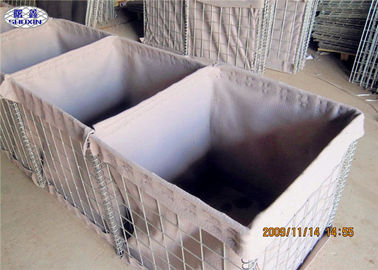 Hàng rào cát tường đầy quân đội Hàng rào bảo vệ lũ lụt được chứng nhận ISO