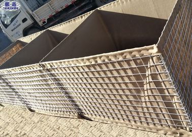 Lưới chống hàn tường chống cháy, Tường rào cản Hesco để bảo vệ lũ lụt