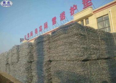 Lưới thép mạ kẽm Dây lưới  Gabion Lồng đá Chống ăn mòn