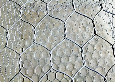 1 X 1 X 1 Gabion Tường lồng Lồng kẽm hình lục giác mạ kẽm cho dự án River Bank