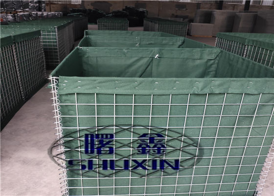 Hàng rào bảo vệ Hesco mạ kẽm nhúng nóng Mil5