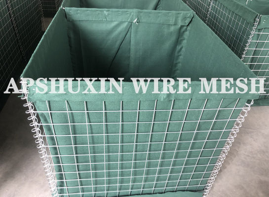 Hàng rào phòng thủ Hesco mạ kẽm 2.7mm