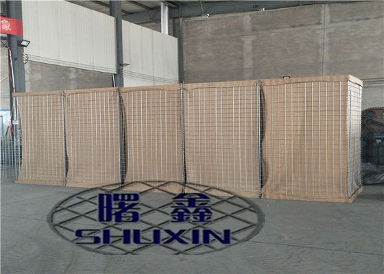 5 ô rào chắn Hesco Bastion mạ kẽm nhúng nóng