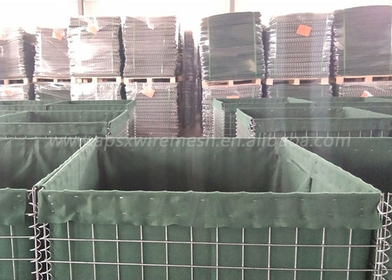 Tường cát rào chắn Hesco bảo vệ 1mx1mx1m