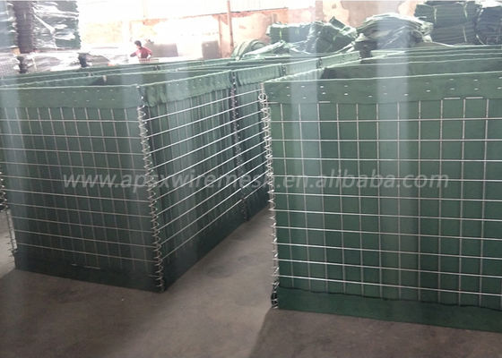 Rào chắn Hesco Bastion mạ kẽm nóng chống ăn mòn cao