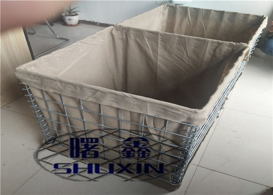 Đổ đầy cát nặng HDg 4,5mm Dia rào chắn phòng thủ