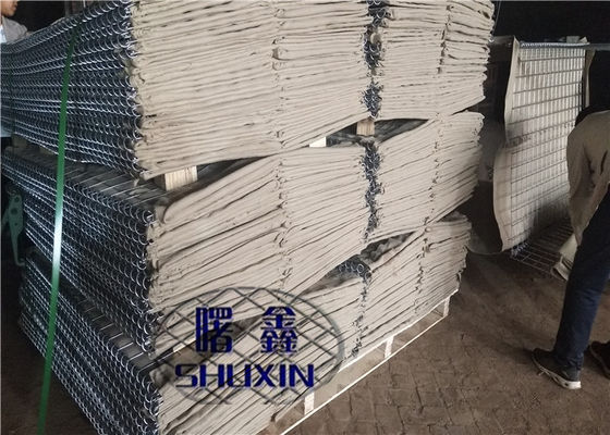 Chiều cao 2 'cát đầy Hesco Rào chắn phòng thủ cao 2x1x1 với vải lọc vải địa kỹ thuật