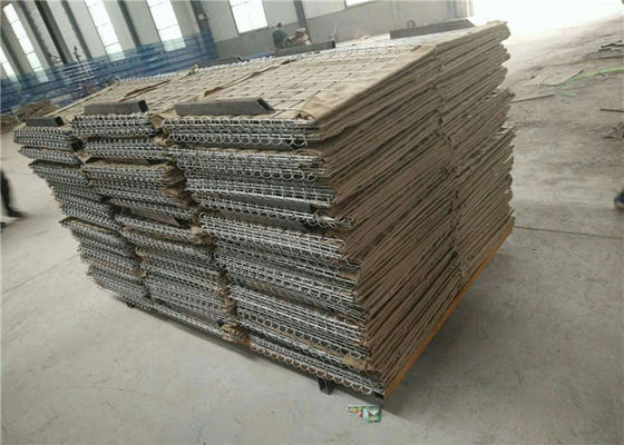 3x3Inch Cát lấp đầy Hesco Bastion Rào chắn Gabion Hesco Rustproof