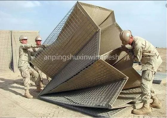 Hàn quân đội chống nổ Mil 3 hàng rào cát lấp đầy