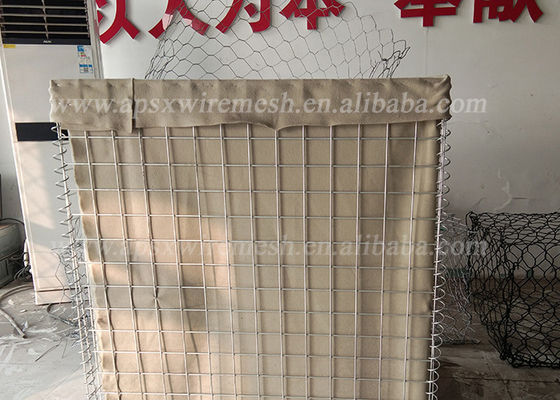 Hộp hàn mạ kẽm nhúng nóng Rào chắn phòng thủ để ngăn lũ lụt