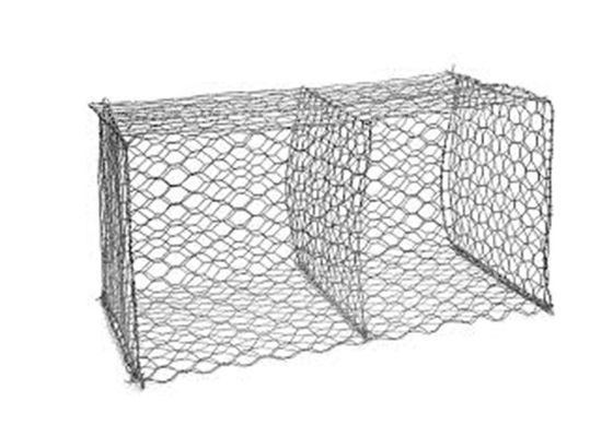 Rọ đá mạ kẽm hình lục giác chống gỉ Galfan 7X9cm để bảo vệ tường chắn sóng