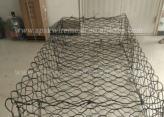 Rọ đá lấp đầy bảo vệ bờ sông được mạ kẽm nặng