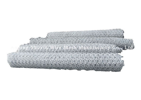 2 * 1 * 1m Lưới dây sắt 4mm Rọ đá mạ kẽm nhúng nóng Lỗ hình lục giác