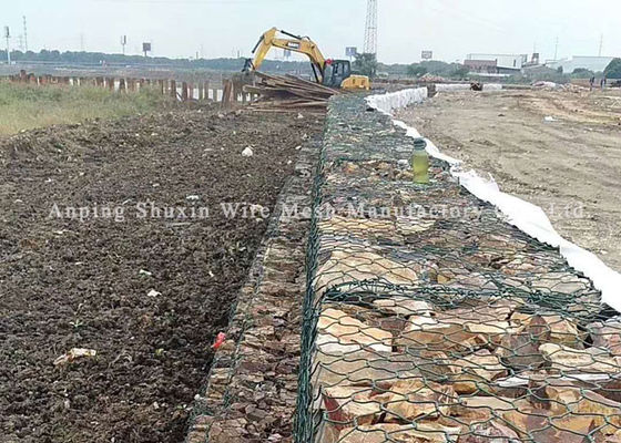 Free Sample Send Gabion Basket Woven Hexagonal Mesh Wire With Wooden Pallet Package (Mẫu miễn phí)