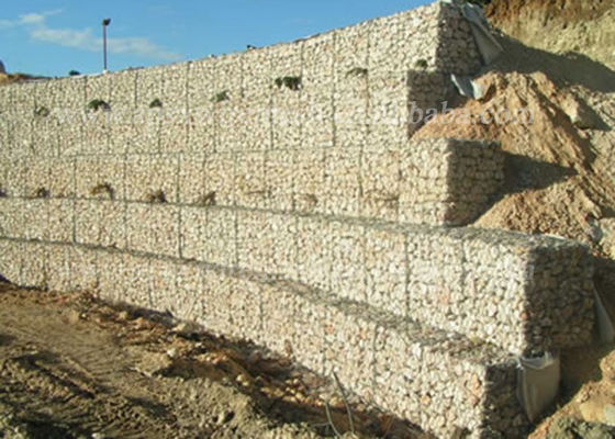 Lồng tường rọ đá kiểm soát ăn mòn mạ kẽm nhúng nóng