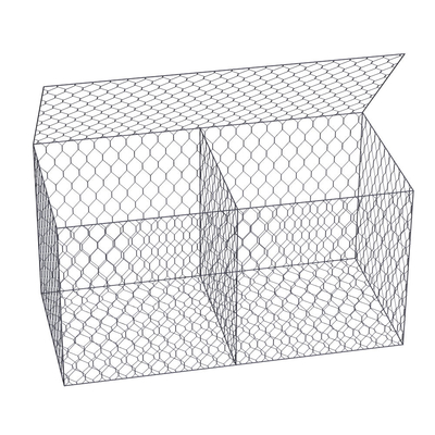 Rọ đá COC Rọ đá Kích thước tiêu chuẩn 2x1x1 M Mạ kẽm cao